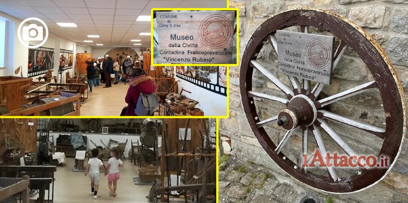 Compie 5 anni il Museo della cultura contadina francoprovenzale, decine